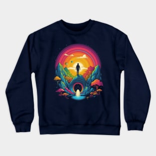 No More Limits: Overcoming Atychiphobia With Courage Crewneck Sweatshirt